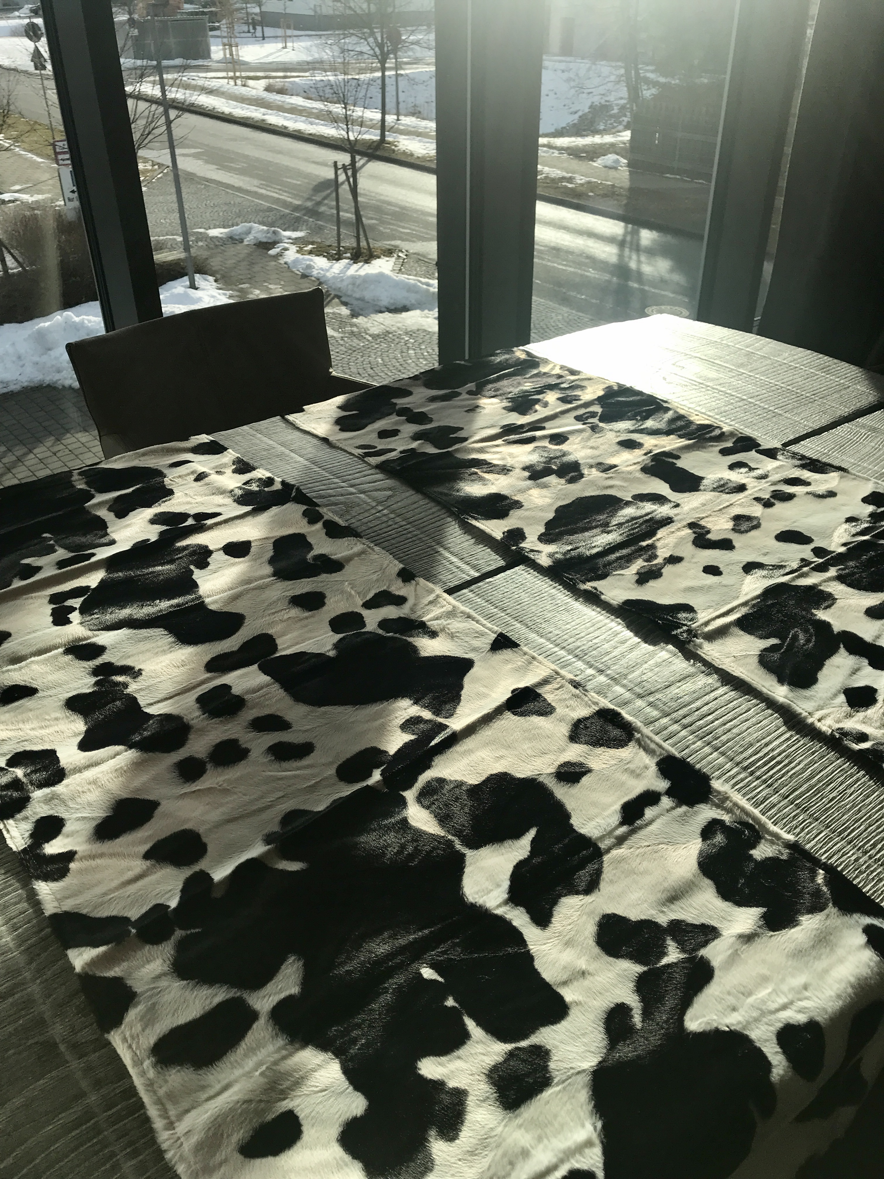 SALE Tischläufer Cow