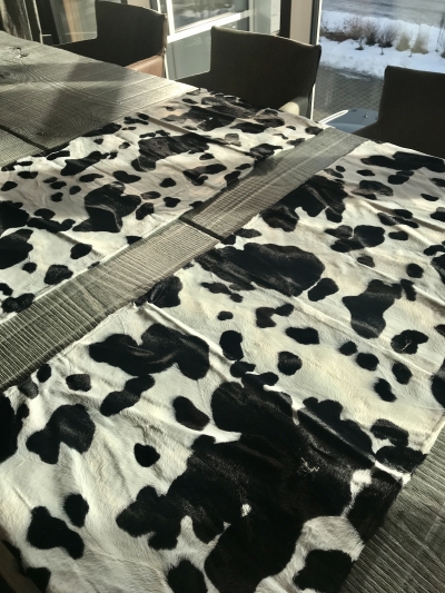 Tischläufer Cow
